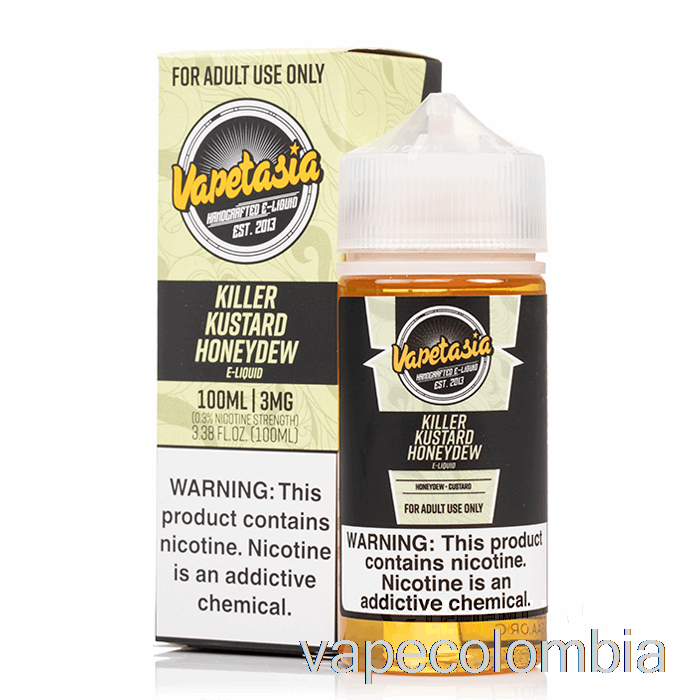 Vape Recargable Killer Kustard Honeydew - Vapetasia - 100ml 3mg